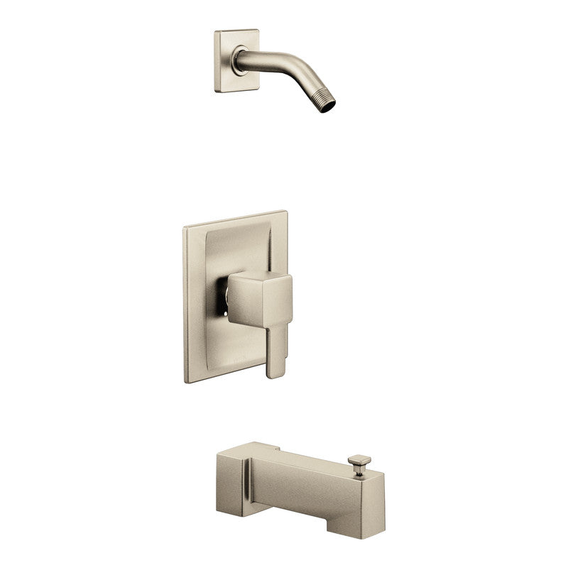 MOEN TS2713NHBN 90 Degree Brushed Nickel Posi-Temp(R) Tub/Shower