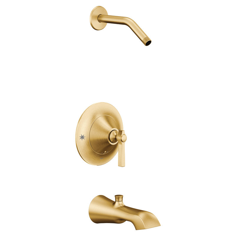 MOEN TS2913NHBG Flara Brushed Gold Posi-Temp(R) Tub/Shower