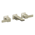 MOEN TS6730BN 90 Degree Brushed Nickel Two-Handle Wall Mount Bathroom Faucet