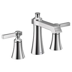 MOEN TS6984 Flara  Two-Handle Bathroom Faucet In Chrome