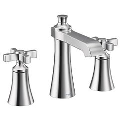 MOEN TS6985 Flara  Two-Handle Bathroom Faucet In Chrome