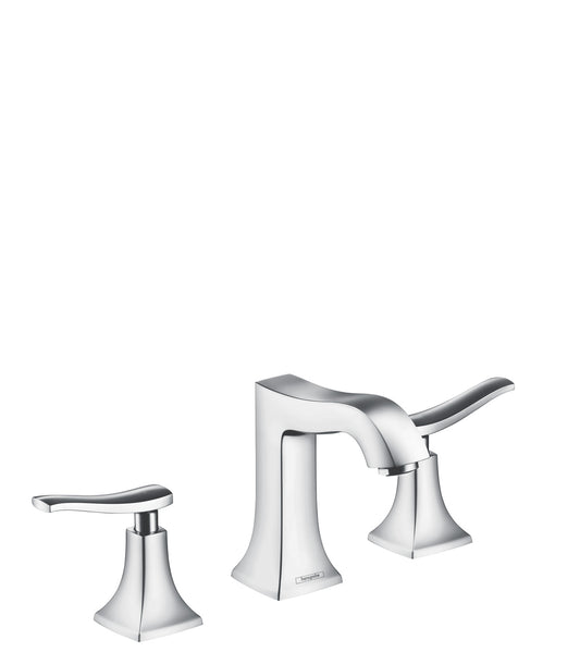 HANSGROHE 31073001 Chrome Metris C Classic Widespread Bathroom Faucet 1.2 GPM