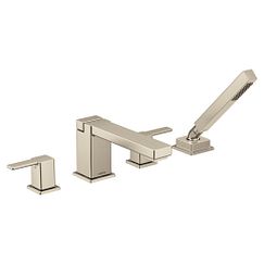 MOEN TS914BN 90 Degree  Two-Handle Roman Tub Faucet Includes Hand Shower In Brushed Nickel