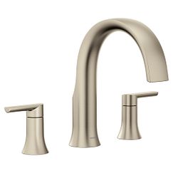 MOEN TS983BN Doux  Two-Handle Roman Tub Faucet In Brushed Nickel