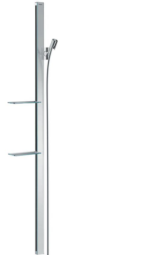 HANSGROHE 27645000 Chrome Unica Modern Wallbar