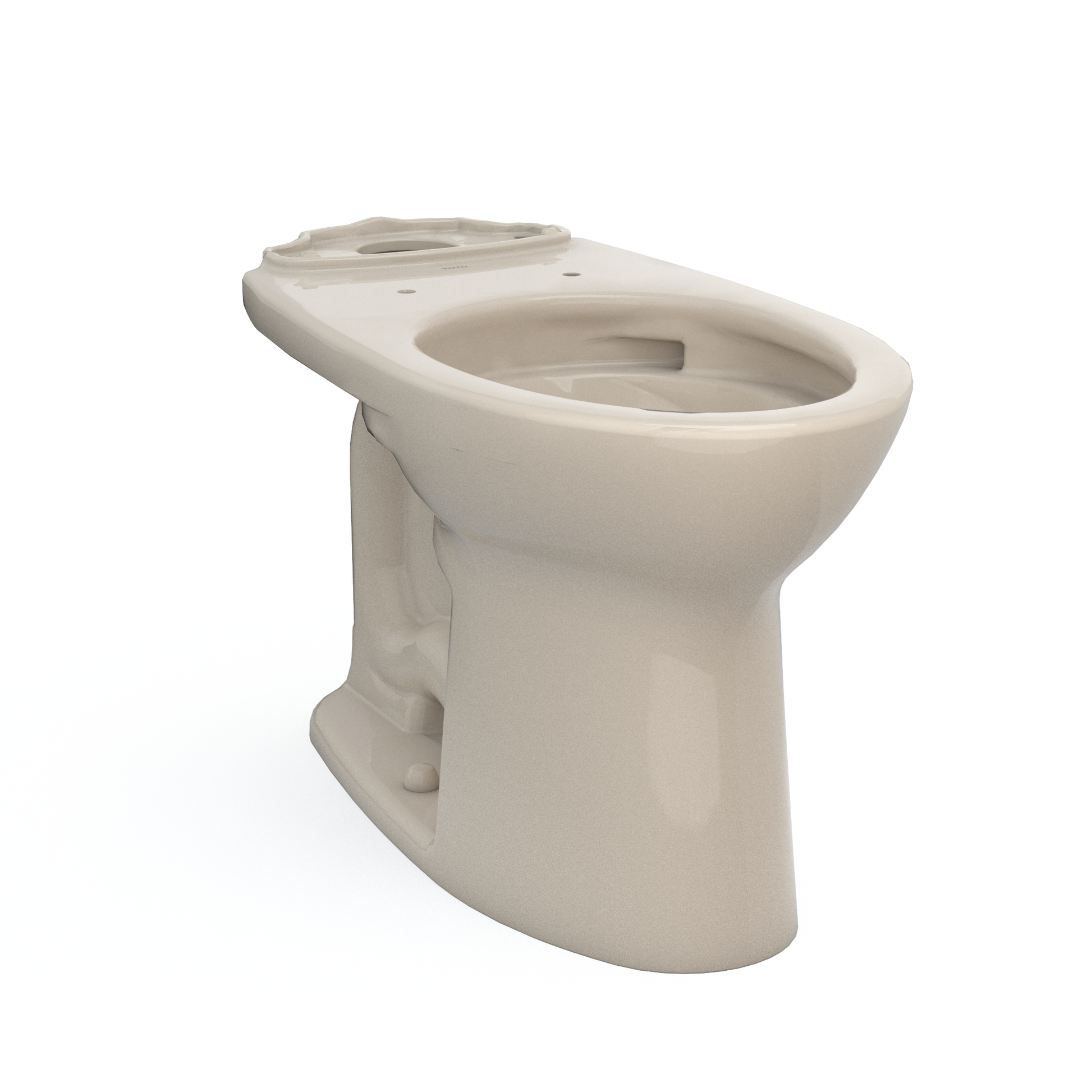 TOTO C776CEG#03 Drake Elongated TORNADO FLUSH Toilet Bowl with CEFIONTECT , Bone