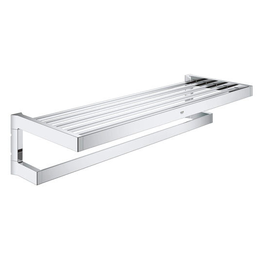 GROHE 40804000 Selection Cube Chrome 24" Multi Towel Rack