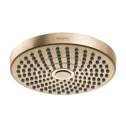 HANSGROHE 04388140 Brushed Bronze Croma Select S Modern Showerhead 1.8 GPM