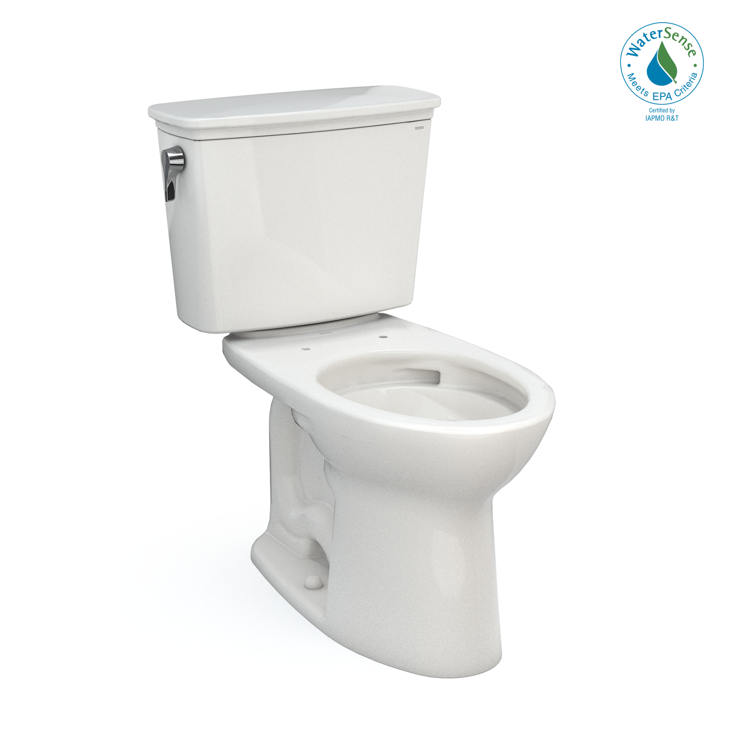 TOTO CST786CEG#11 Drake Transitional Two-Piece Elongated 1.28 GPF TORNADO FLUSH Toilet with CEFIONTECT , Colonial White