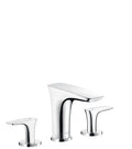 HANSGROHE 15073001 PuraVida Widespread Faucet 110, 1.2 GPM in Chrome