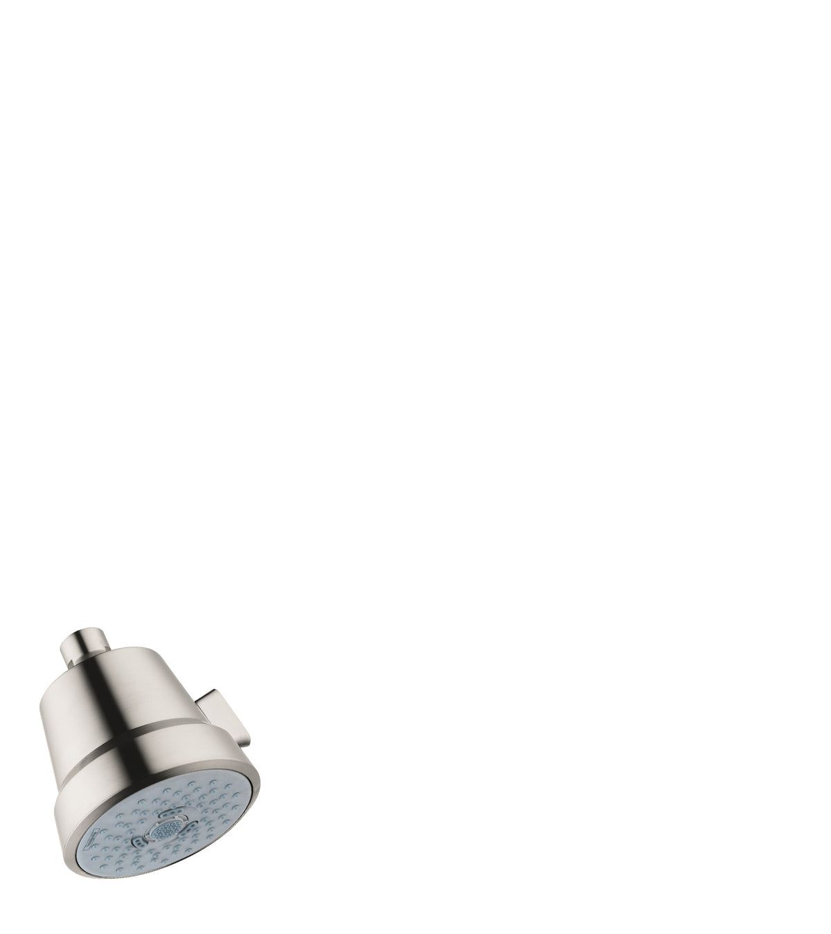HANSGROHE 04500820 Club Showerhead 100 3-Jet, 2.0 GPM in Brushed Nickel