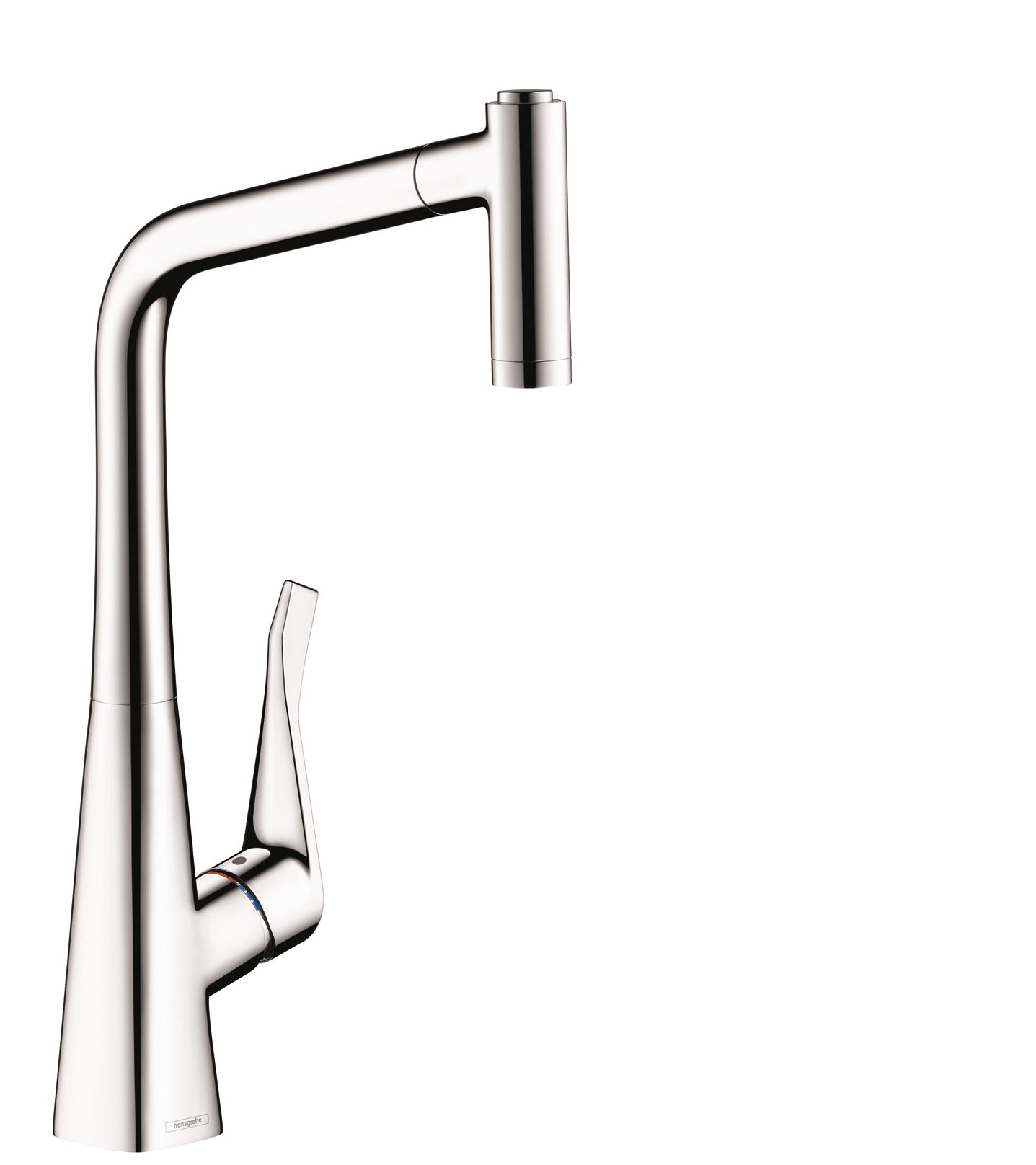 HANSGROHE 14820001 Metris HighArc Kitchen Faucet, 2-Spray Pull-Out, 1.75 GPM in Chrome