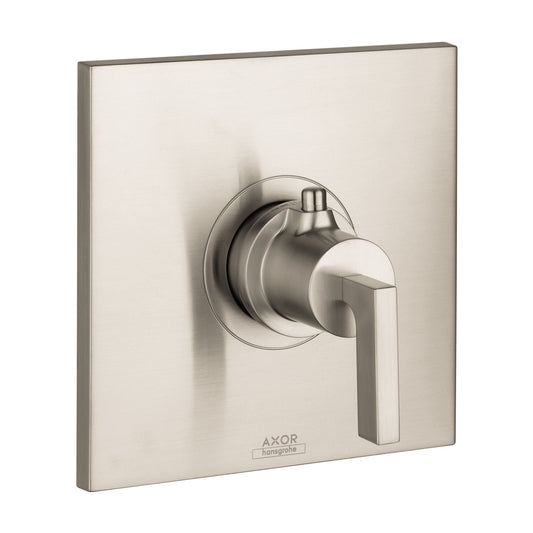 AXOR 39711821 Brushed Nickel Citterio Modern Thermostatic Trim