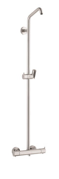 HANSGROHE 04536820 Croma Showerpipe without Shower Components in Brushed Nickel