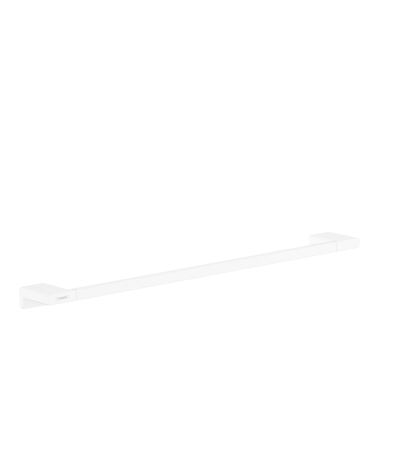 HANSGROHE 41747700 Matte White AddStoris Modern Towel Bar