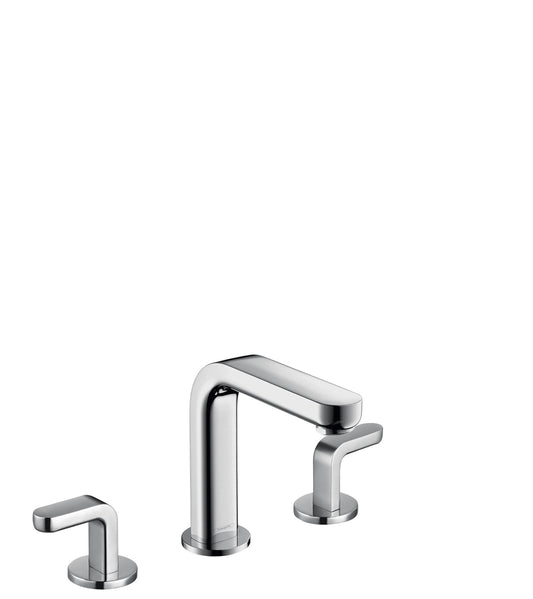 HANSGROHE 31013001 Chrome Metris S Modern Widespread Bathroom Faucet 0.5 GPM