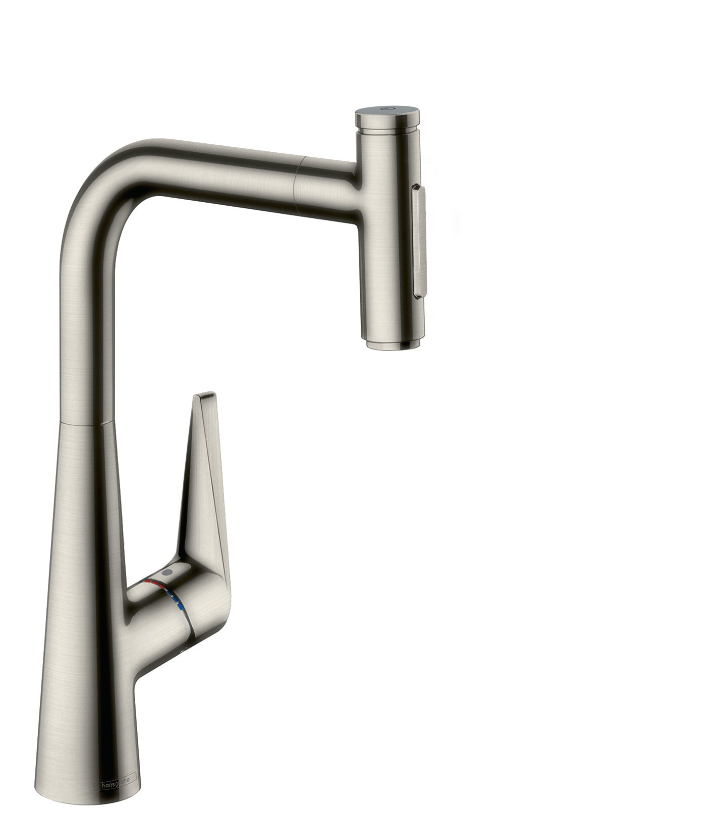 HANSGROHE 73867801 Stainless Steel Optic Talis Select S Modern Kitchen Faucet 1.75 GPM