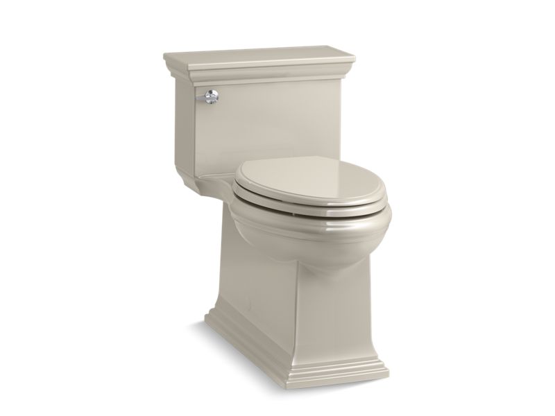 KOHLER K-6428-G9 Memoirs Stately Comfort Height One-piece compact elongated 1.28 gpf chair height toilet with slow close seat