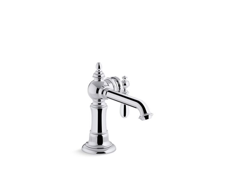 KOHLER K-72762-9M-CP Polished Chrome Artifacts Single-handle bathroom sink faucet, 1.5 gpm