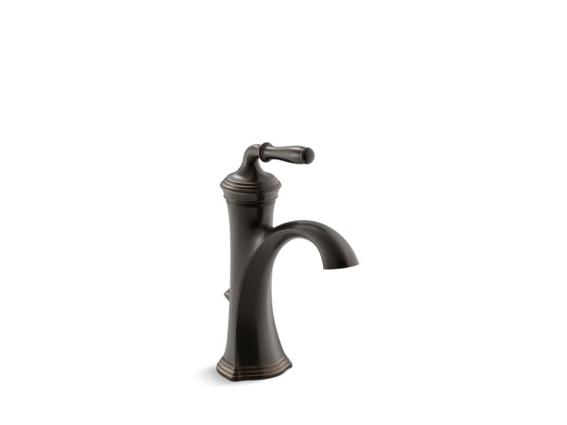 KOHLER K-193-4-2BZ Oil-Rubbed Bronze Devonshire Single-handle bathroom faucet