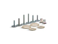 KOHLER K-5420-33 Clean Caps Low-Profile Toilet Bolt Caps In Mexican Sand