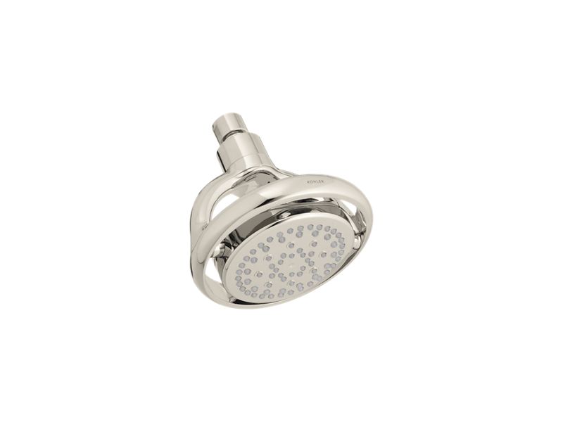 KOHLER K-15996-SN Flipside Four-Function Showerhead, 2.5 Gpm In Vibrant Polished Nickel