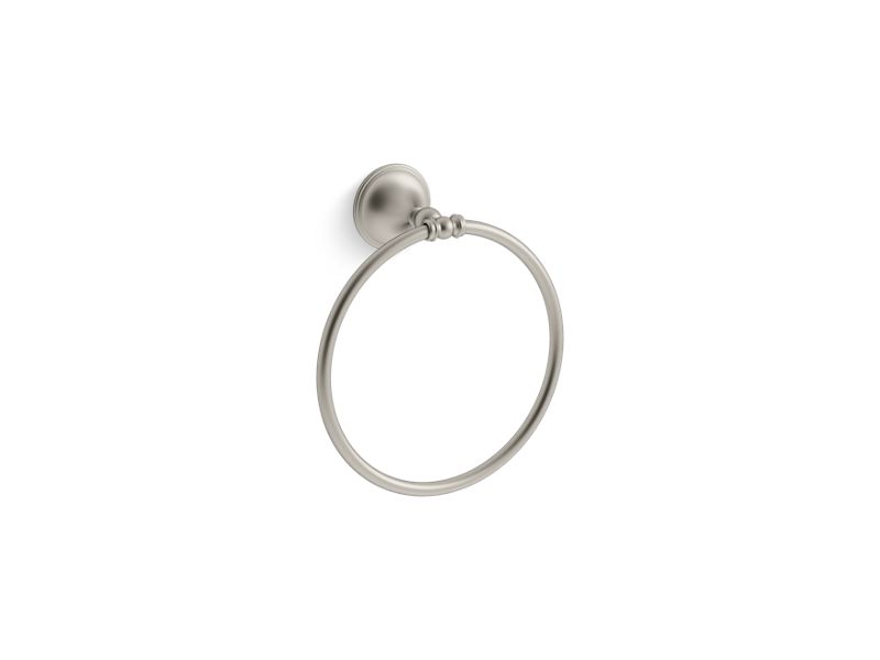 KOHLER K-26526-BN Decorative Towel ring