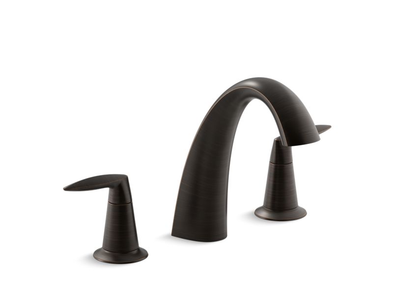 KOHLER K-T45115-4-2BZ Oil-Rubbed Bronze Alteo Deck-mount bath faucet trim