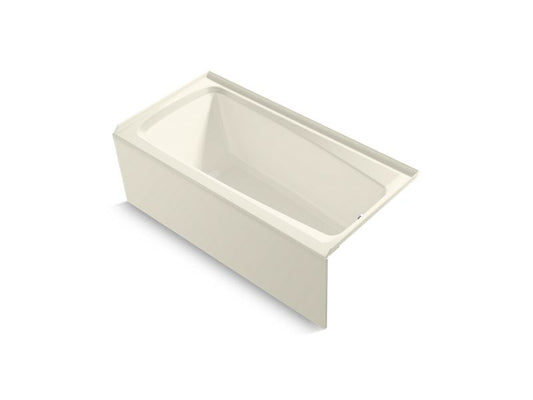 KOHLER K-26070-RA-96 Biscuit Irvine 60" x 30" alcove bath, right drain