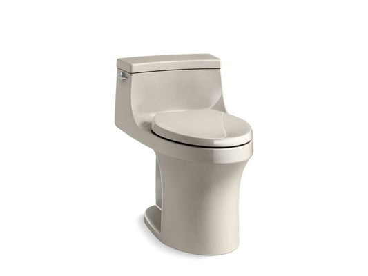 KOHLER K-5172-G9 San Souci Comfort Height One-piece compact elongated 1.28 gpf chair height toilet with Quiet-Close seat