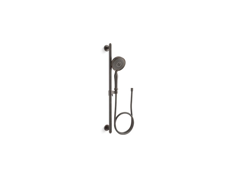 KOHLER K-22176-G-2BZ Oil-Rubbed Bronze Bancroft 1.75 gpm multifunction handshower kit with Katalyst air-induction technology