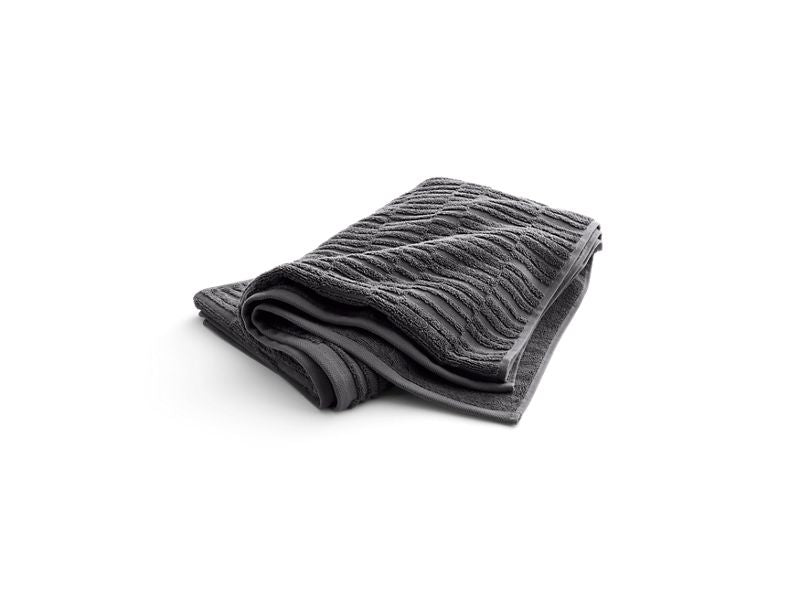 KOHLER K-31507-TA-58 Turkish Bath Linens bath towel with Tatami weave, 30" x 58"