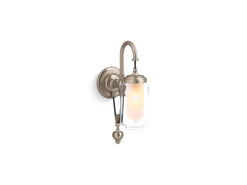 KOHLER K-72581-BV Artifacts One-light sconce