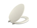 KOHLER K-4701-SN-96 Kathryn Elongated Toilet Seat In Biscuit