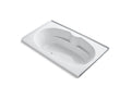 KOHLER K-1132-F-0 7242 72" x 42" alcove bath with integral flange