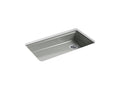 KOHLER K-8689-5U-FT Riverby 33" x 22" x 5-7/8" Undermount single-bowl kitchen sink