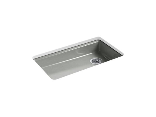 KOHLER K-8689-5U-FT Riverby 33" x 22" x 5-7/8" Undermount single-bowl kitchen sink
