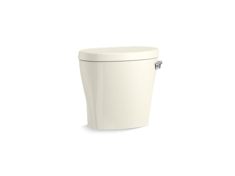 KOHLER K-20203-RA-96 Biscuit Betello 1.28 gpf toilet tank with right-hand trip lever