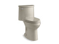 KOHLER K-3946-G9 Adair Comfort Height One-piece elongated 1.28 gpf chair-height toilet with Quiet-Close seat