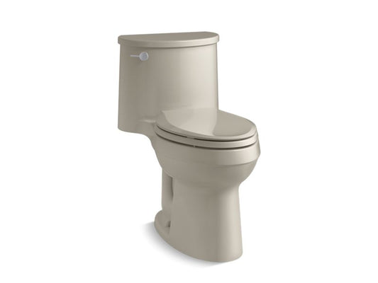 KOHLER K-3946-G9 Adair Comfort Height One-piece elongated 1.28 gpf chair-height toilet with Quiet-Close seat