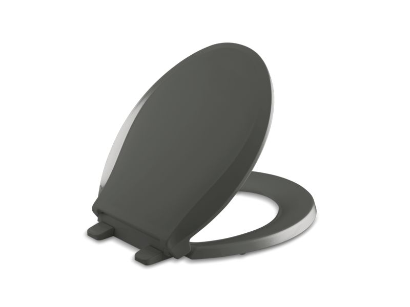 KOHLER K-4639-58 Cachet Quiet-Close round-front toilet seat