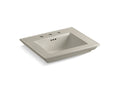KOHLER K-29999-8-G9 Memoirs Stately 24" console table bathroom sink basin with 8" widespread faucet holes