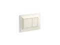 KOHLER K-77271-96 Memoirs Flush actuator plate for 2" x 4" in-wall tank and carrier system