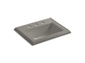 KOHLER K-2241-8-K4 Memoirs Classic Classic drop-in bathroom sink with 8" widespread faucet holes