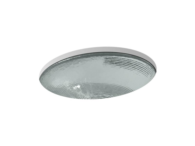 KOHLER K-2741-TG8 Translucent Stone Whist Glass undermount bathroom sink