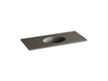 KOHLER Ceramic/Impressions K-2891-8-G86 Cashmere Impressions 49" Vitreous china vanity top with integrated oval sink