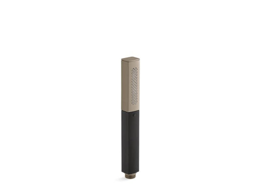 KOHLER K-14788-BV Shift Square 2.5 gpm Multifunction handshower with black handle