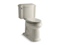 KOHLER K-3837-G9 Devonshire Comfort Height Two-piece elongated 1.28 gpf chair height toilet