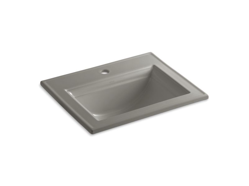 KOHLER K-2337-1-K4 Memoirs Stately Drop-in bathroom sink with single faucet hole