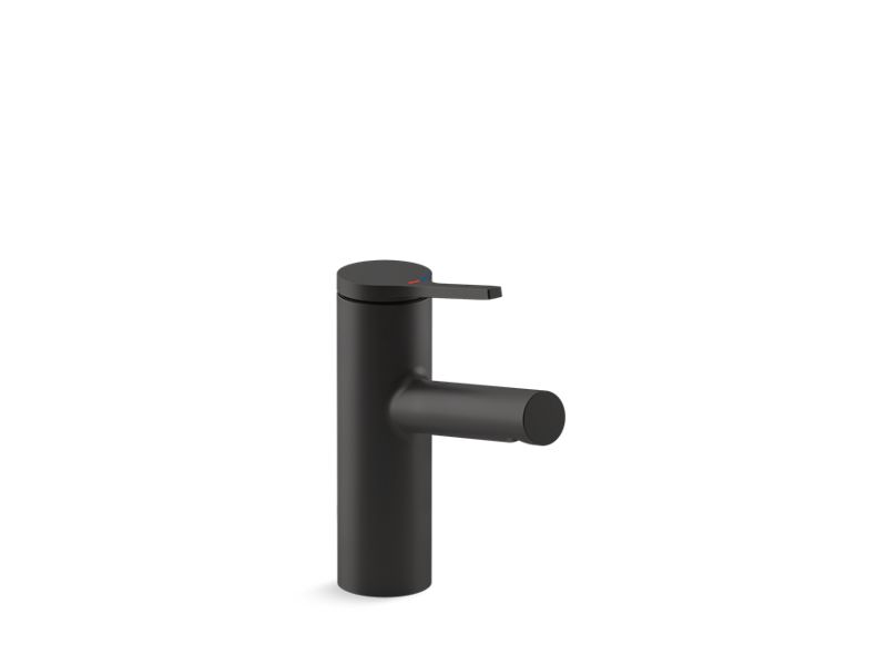 KOHLER K-99492-4-BL Matte Black Elate Single-handle bathroom sink faucet, .5 gpm